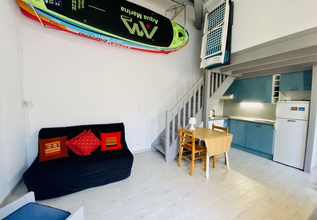 Doppelhaushälfte in Biscarrosse - 073 - 6 RESIDENCE BLEU INDIGO