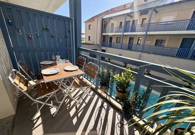 Ferienwohnung in Biscarrosse - 228 - G114 RESIDENCE LES BALCONS DE L'OCEAN